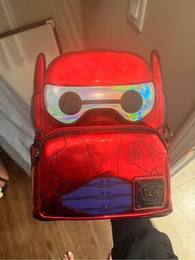 Funko Red Baymax Loungefly Mini Backpack